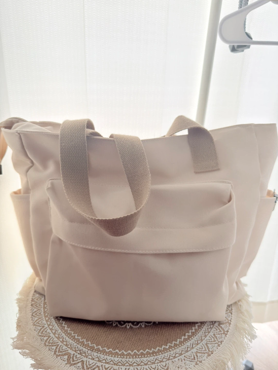 Beige Canvas Tote Bag 🥕 - photo 4