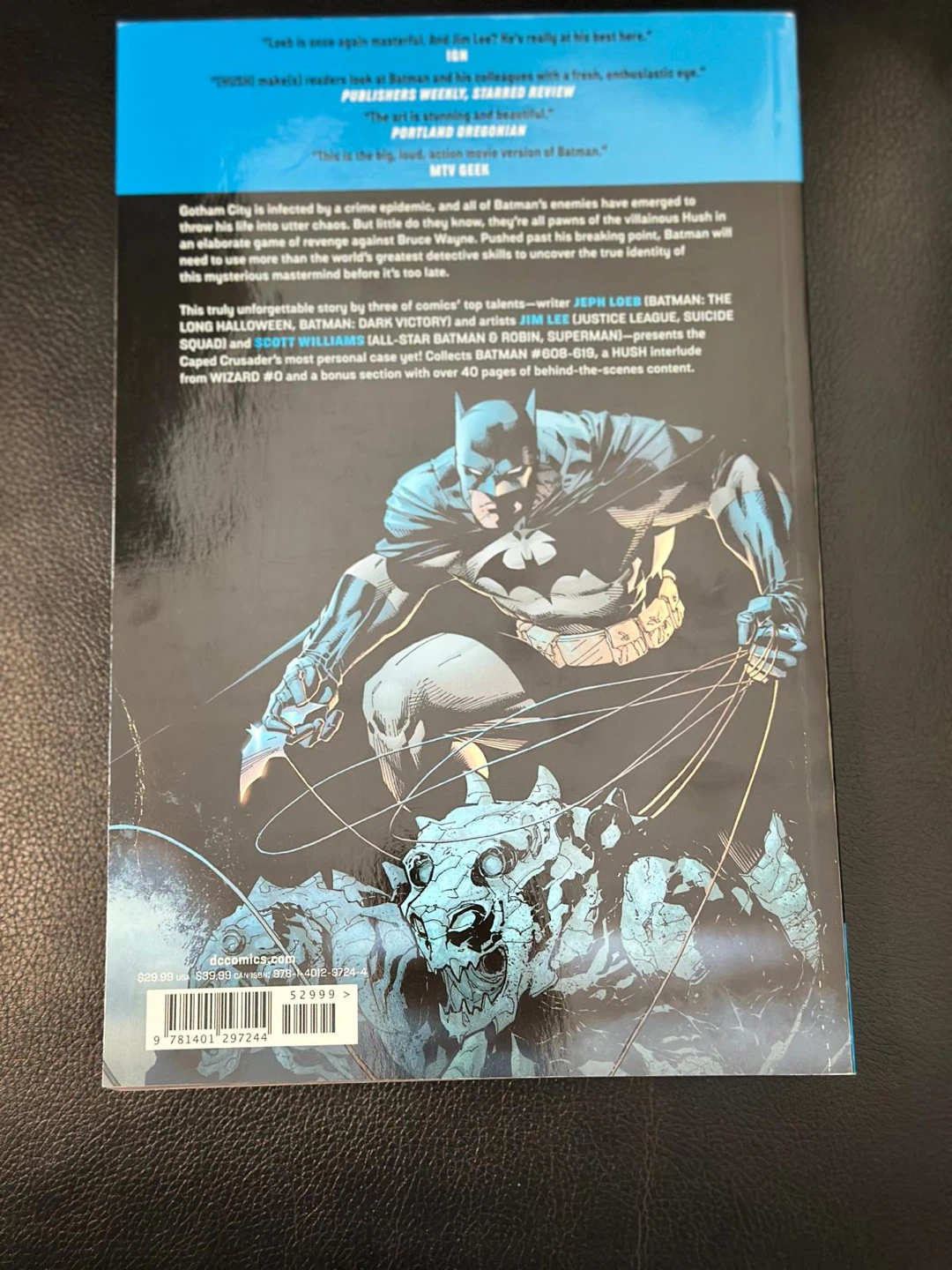 Batman Year One & Hush Graphic Novels - photo 2