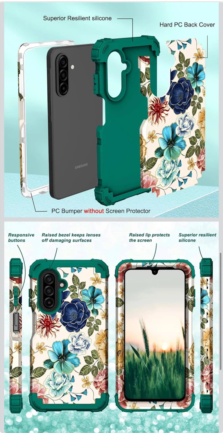 Samsung Galaxy A13 5G Floral Case - photo 3