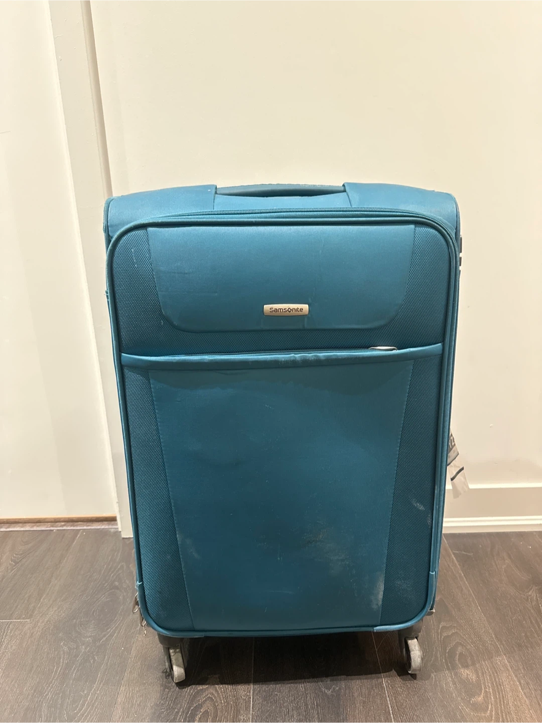360 Wheel Samsonite Teal medium Suitcase