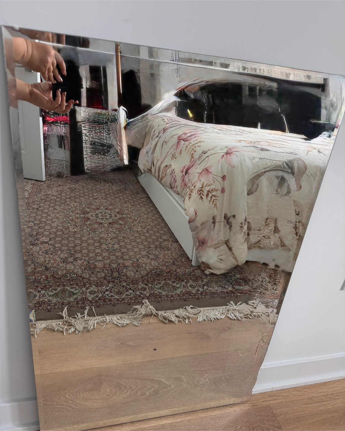 Large Frameless Mirror - photo 5