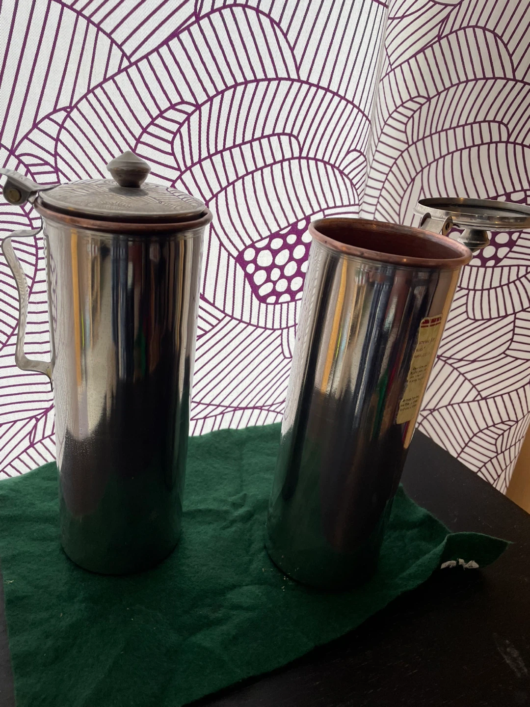 Copper and Stainless steel jug - photo 3