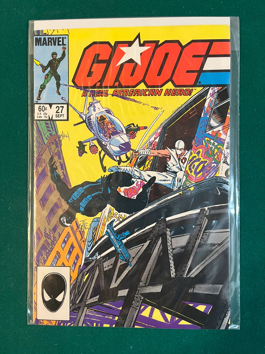 G.I. Joe A Real American Hero Comic Book Lot of 5 - photo 2