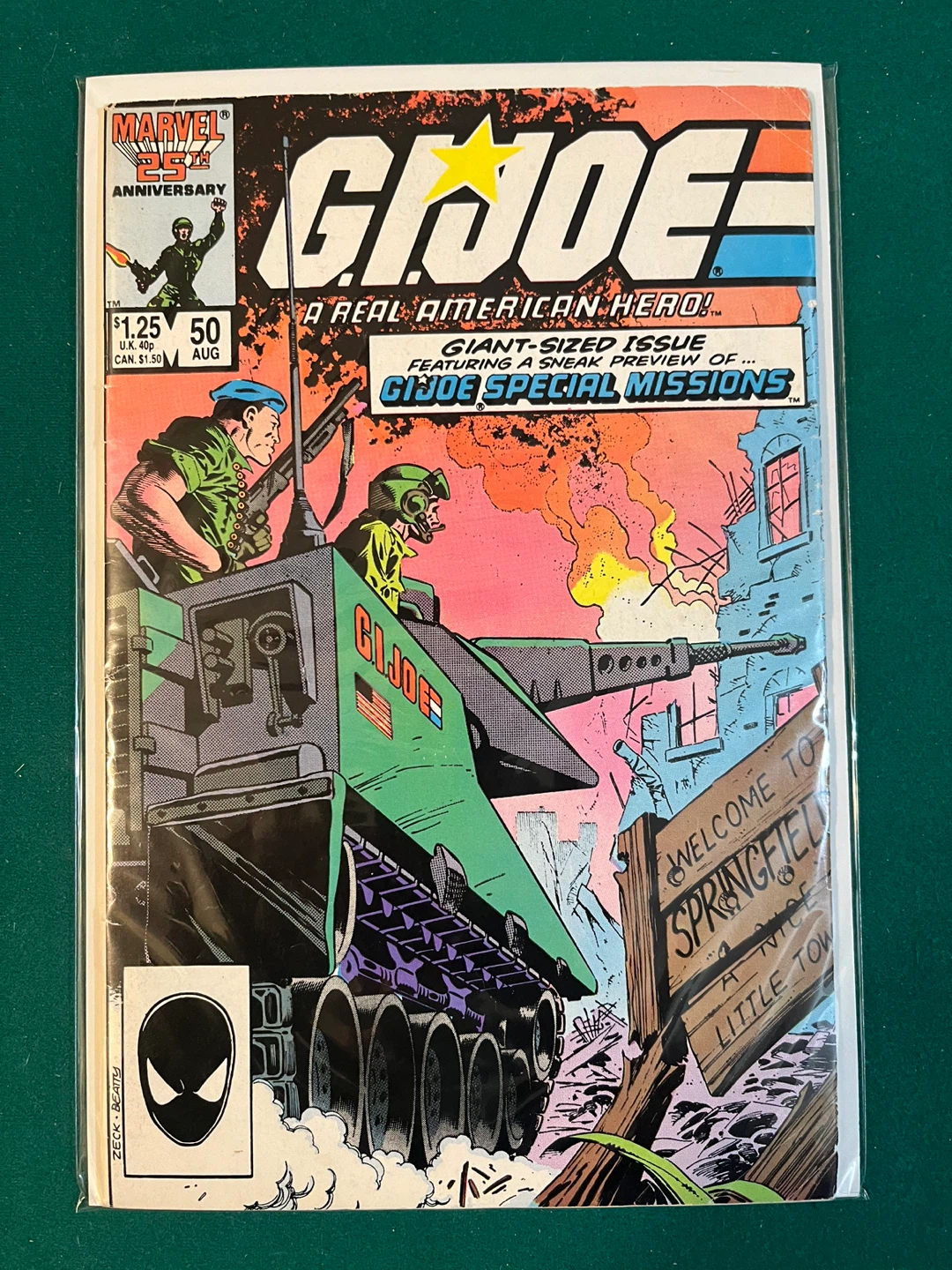 G.I. Joe A Real American Hero Comic Book Lot of 5 - photo 3