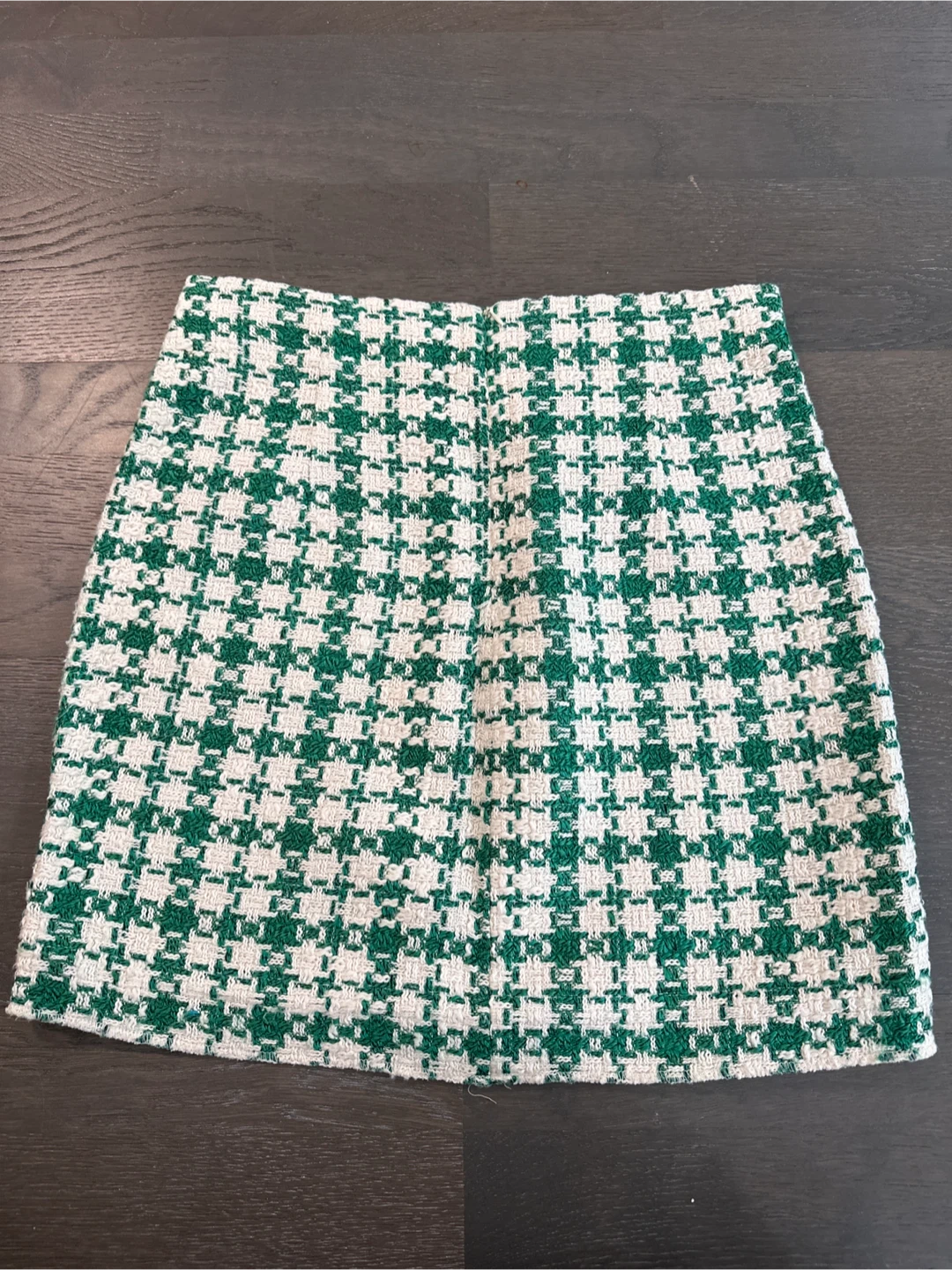 💚Zara Houndstooth Tweed Skirt - photo 2