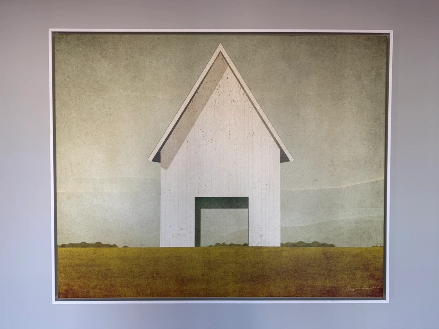 White Barn Artwork