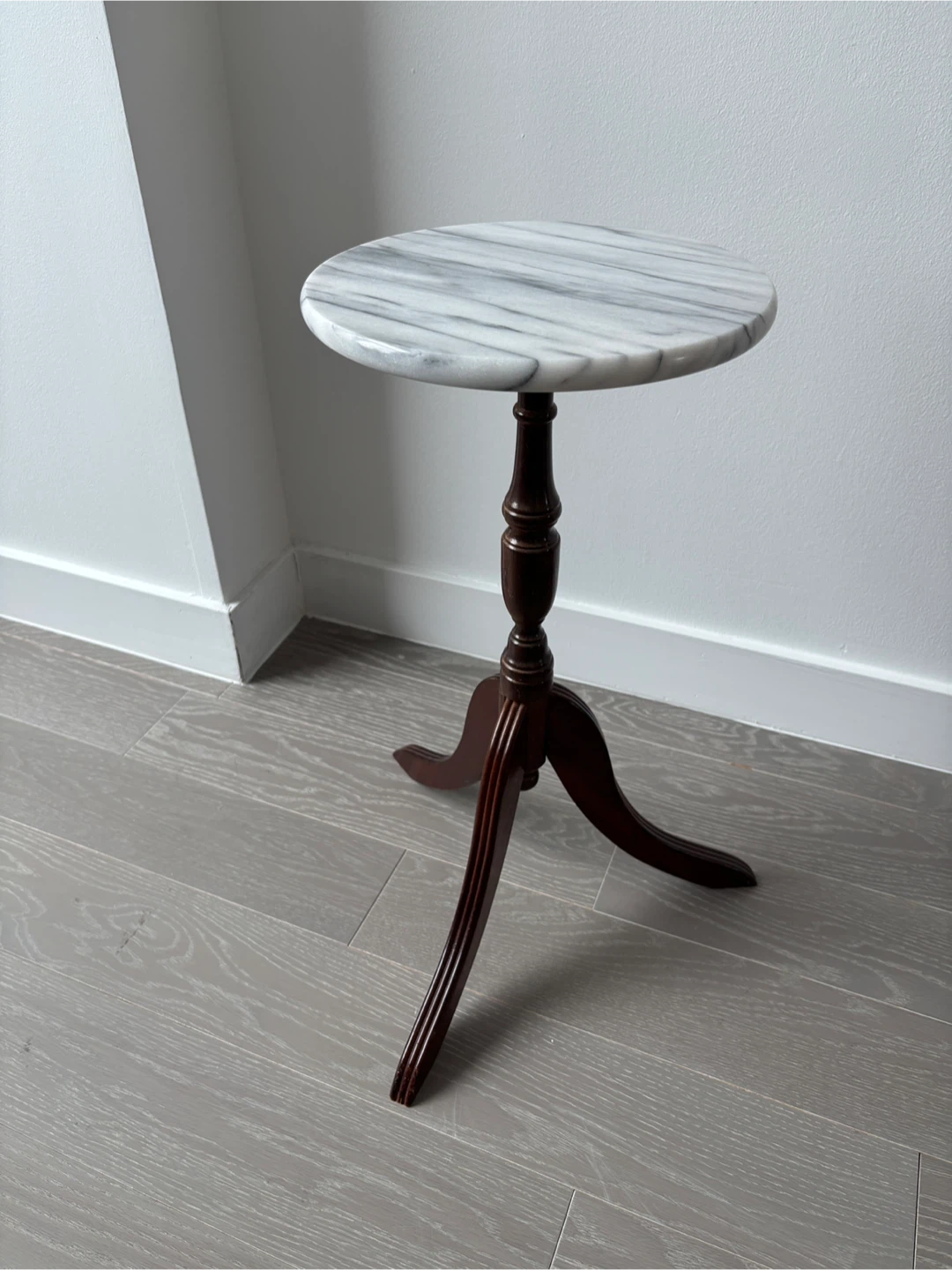 Marble Top Accent Table