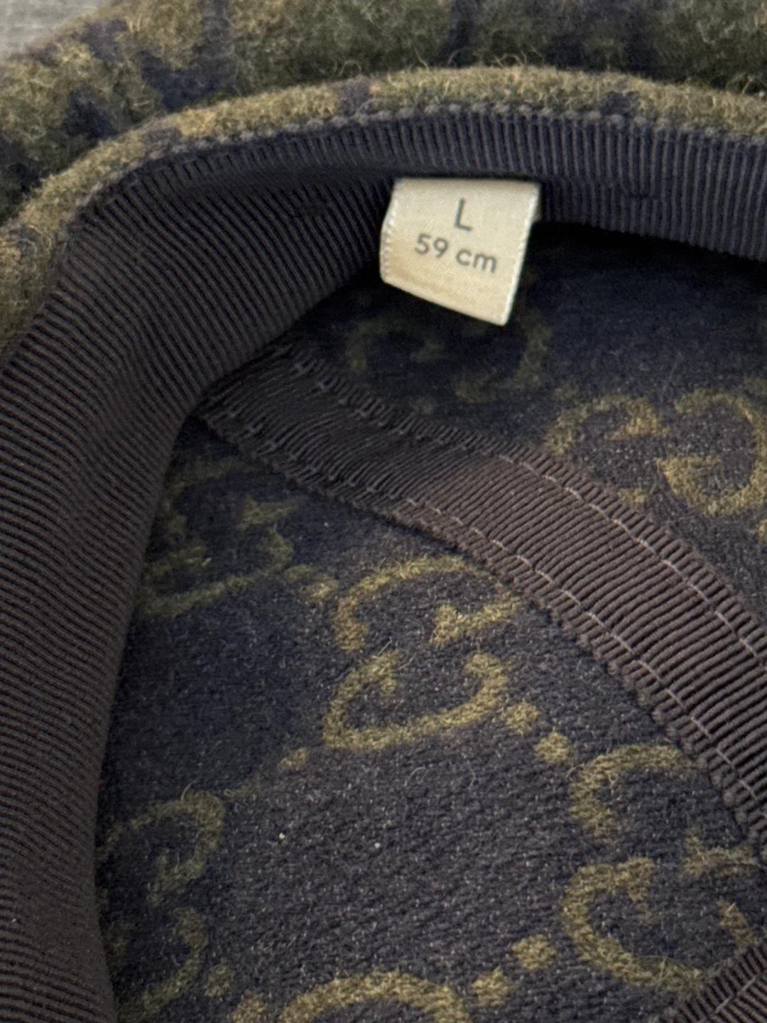 Gucci Wool Hat - Size L - photo 2