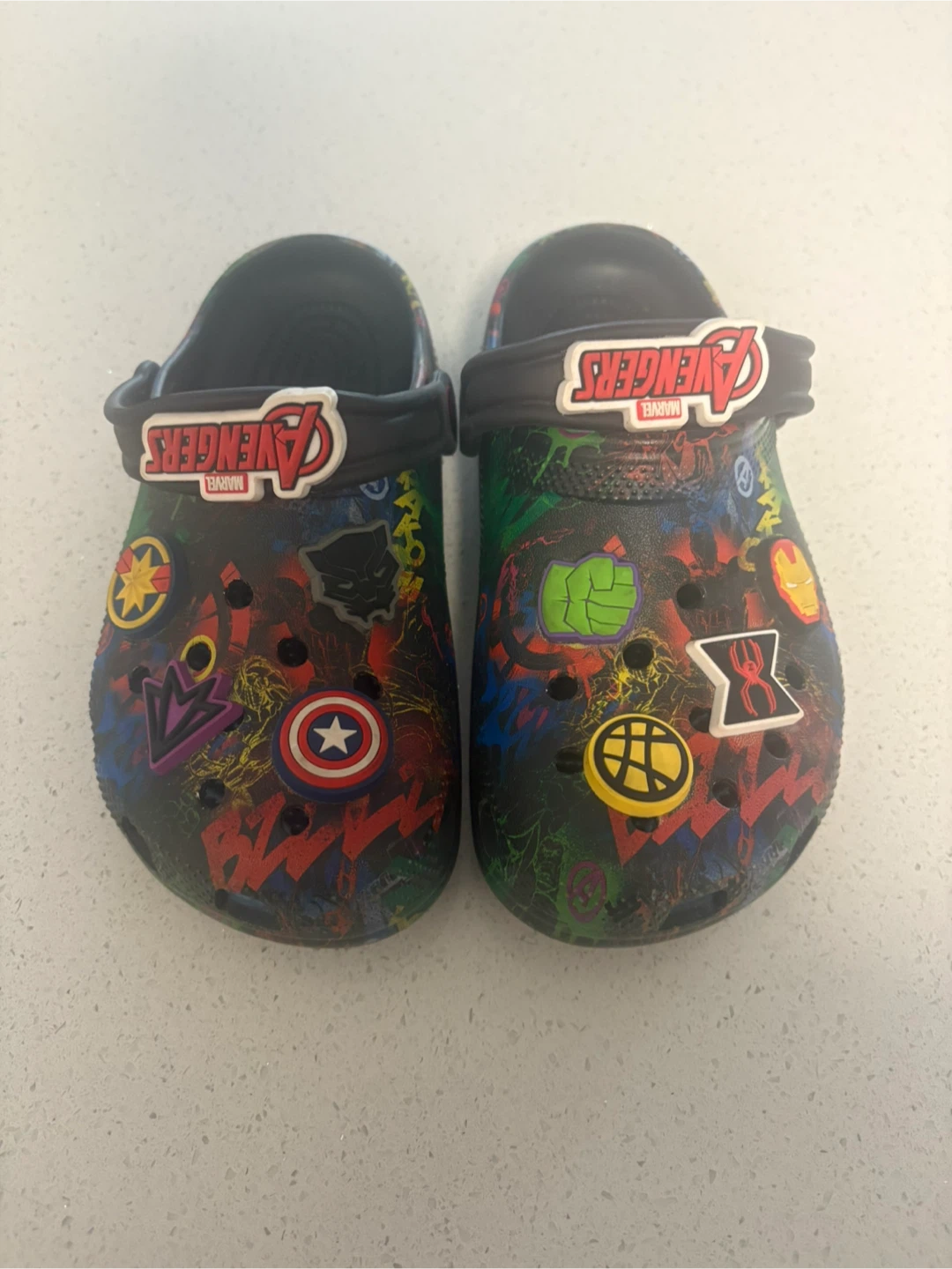 Crocs Avengers Clog Size J2