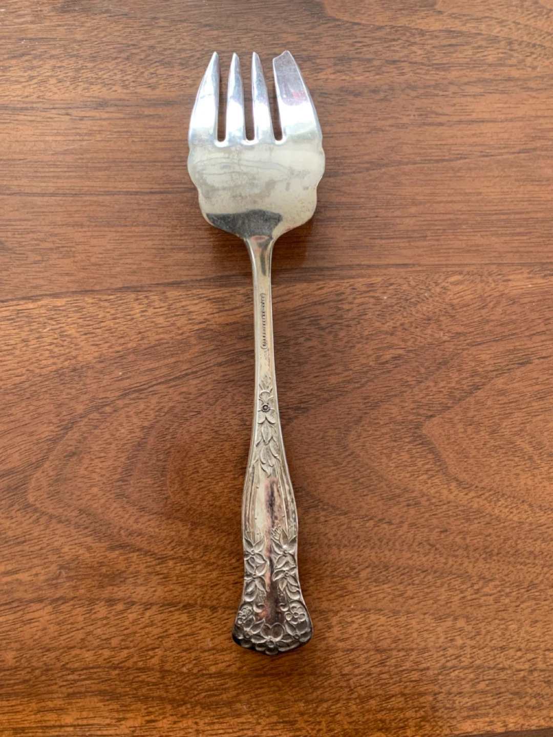Antique Wm Rogers Mfg. Co. Silver Plated Fork - photo 3