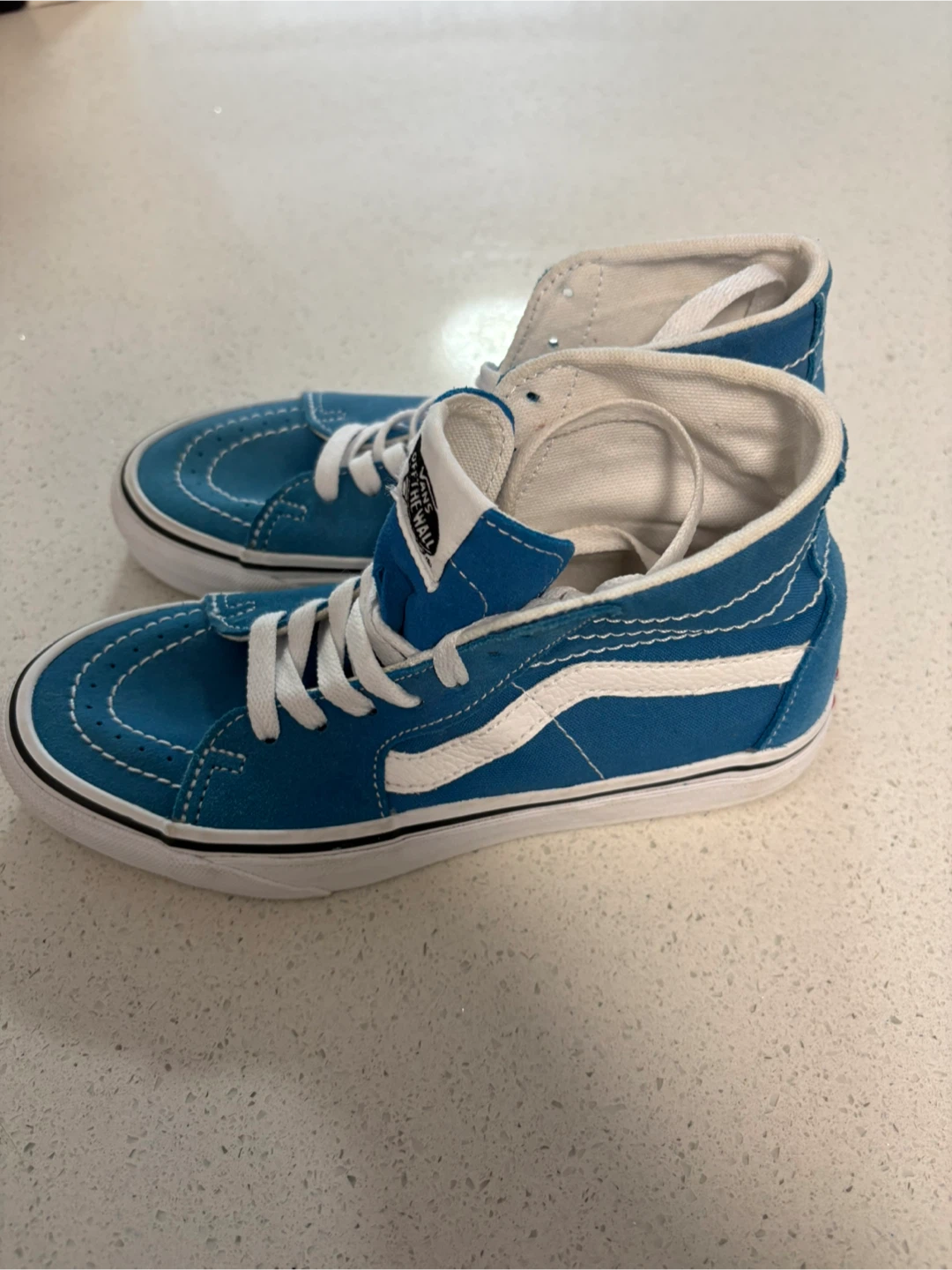 Vans Sk8-Hi Blue Sneakers - US Women's 5.5 - photo 2