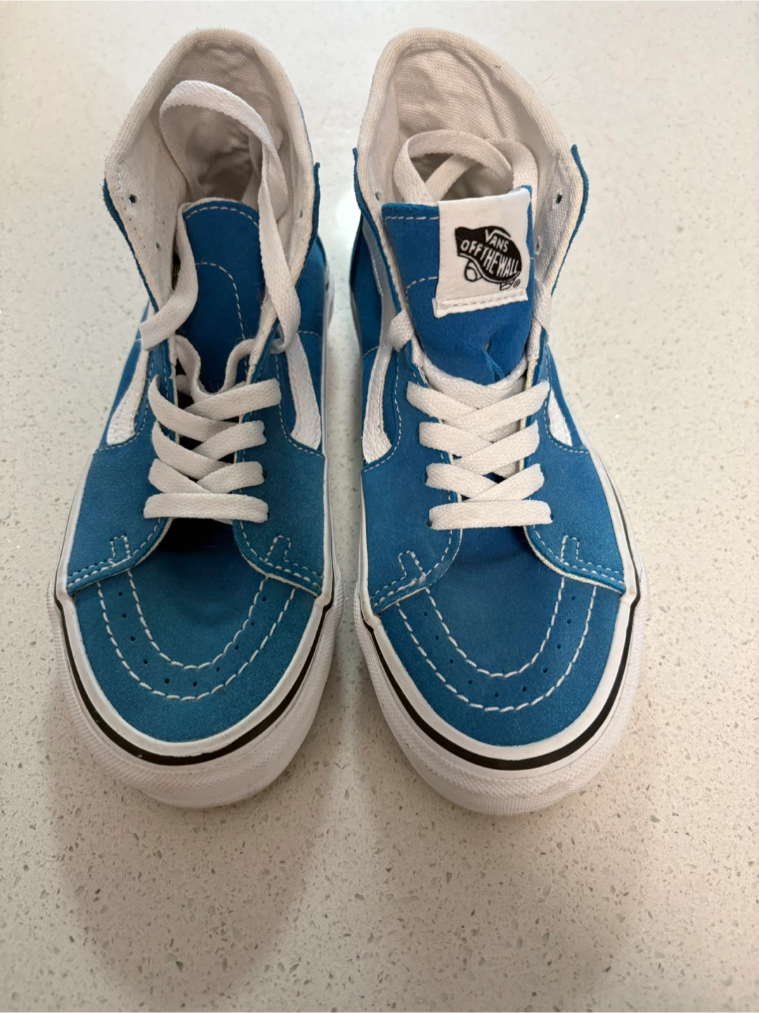 Vans Sk8-Hi Blue Sneakers - US Women's 5.5