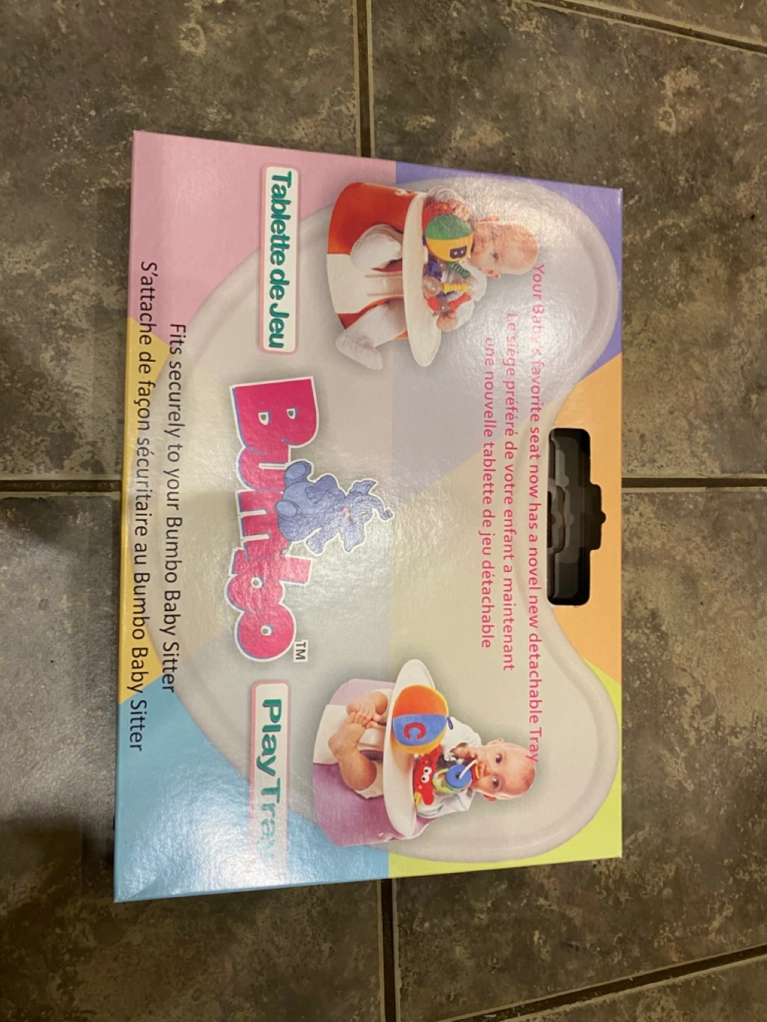 Bumbo Baby Seat with Play Tray - Blue - photo 2