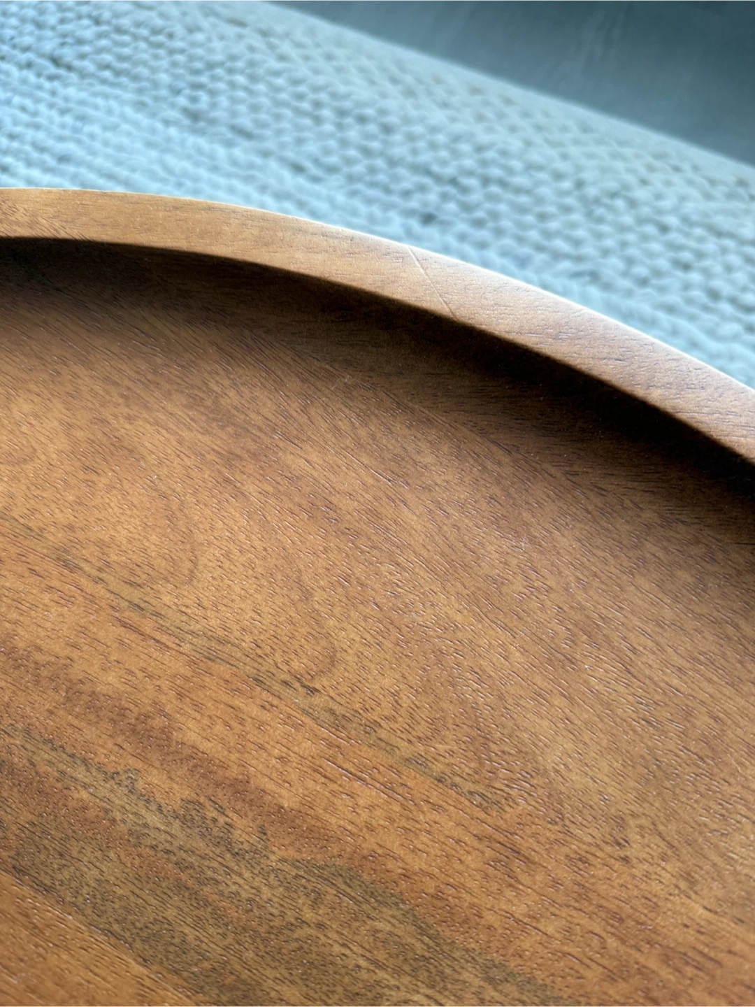 West Elm Wood Coffee Table with Black Metal Base- Modern Style - photo 5