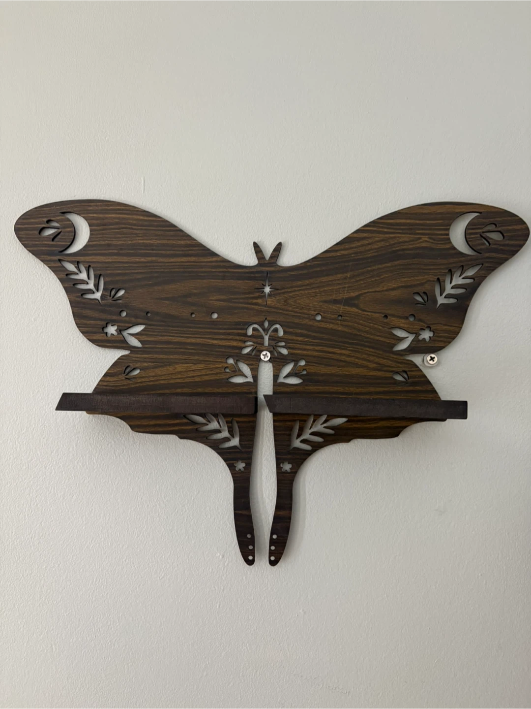 Butterfly Wall Shelf - Wood