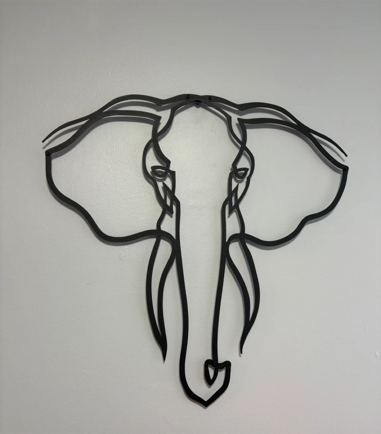 Metal Elephant Wall Art