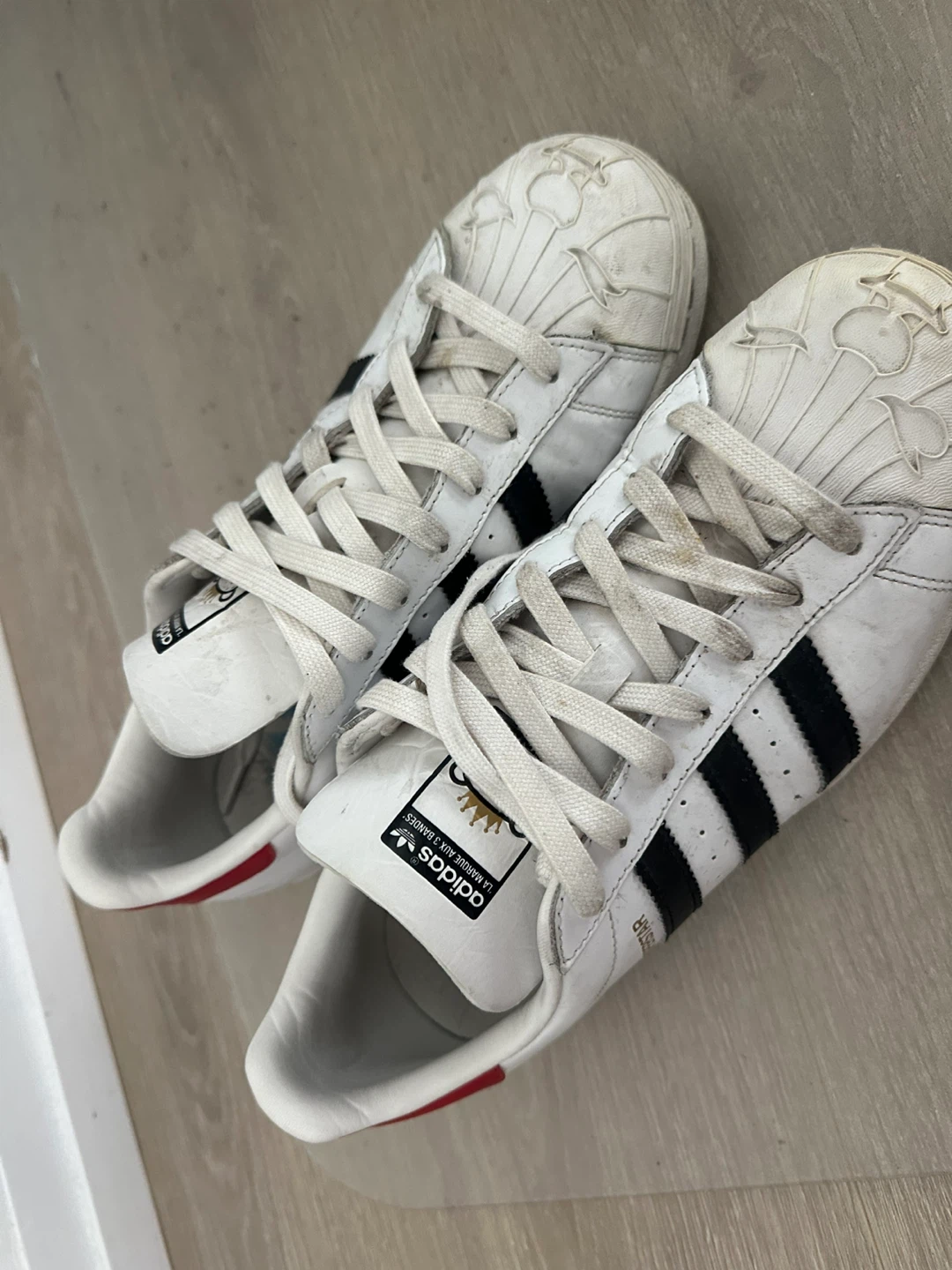 Adidas Superstar Sneakers - Size 9