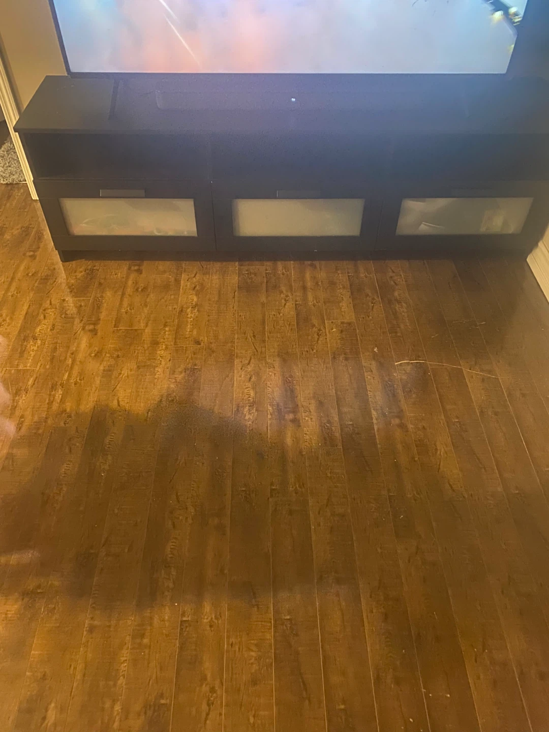 Black TV Stand - photo 2
