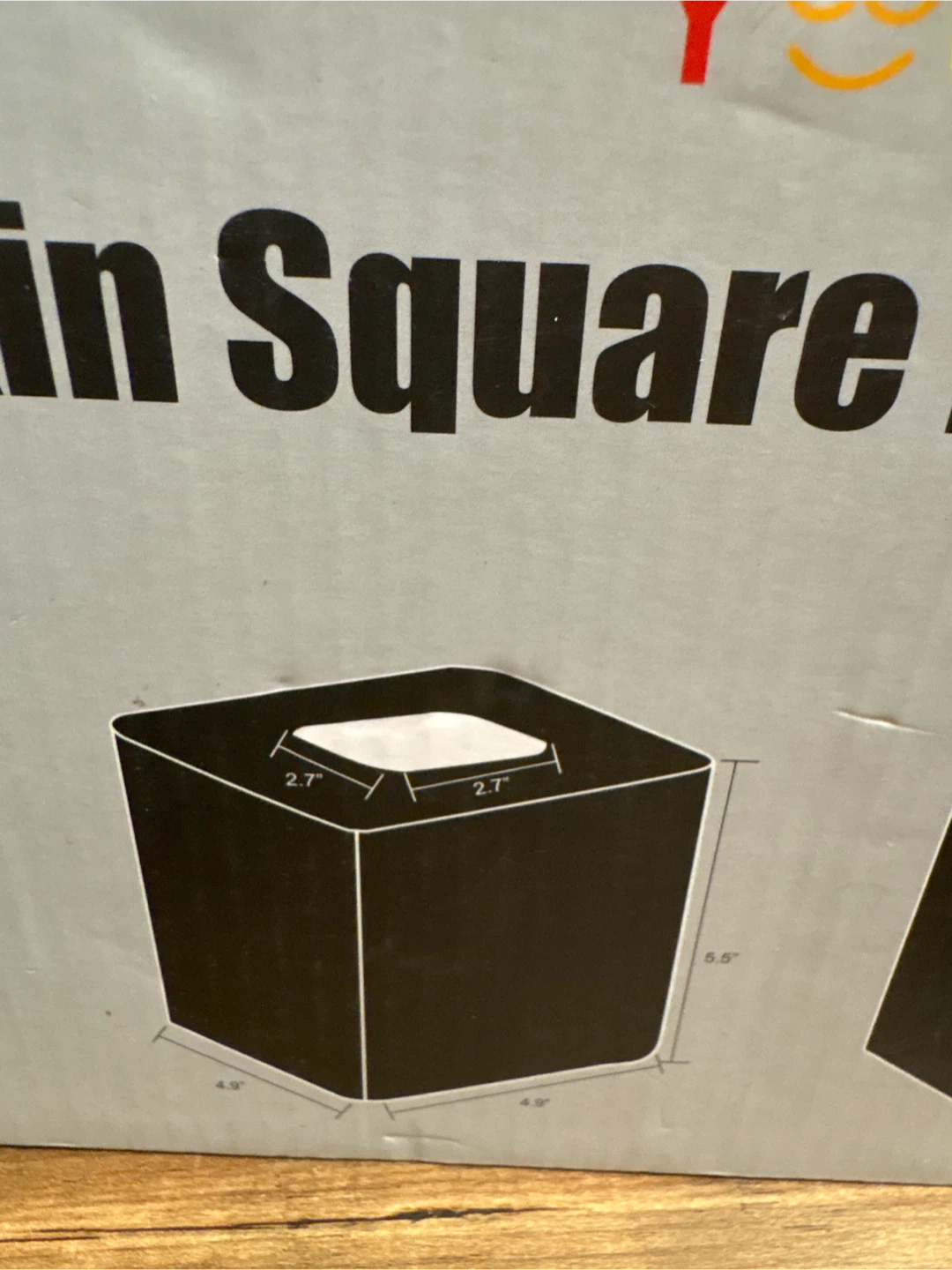 YOUNGEVER Napkin Square Box Cover - 2 Pack - Black - photo 5