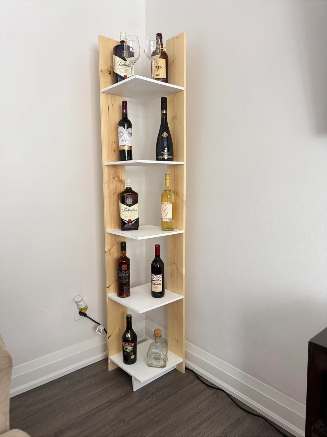 Corner Shelf - 6 ft Tall - photo 3