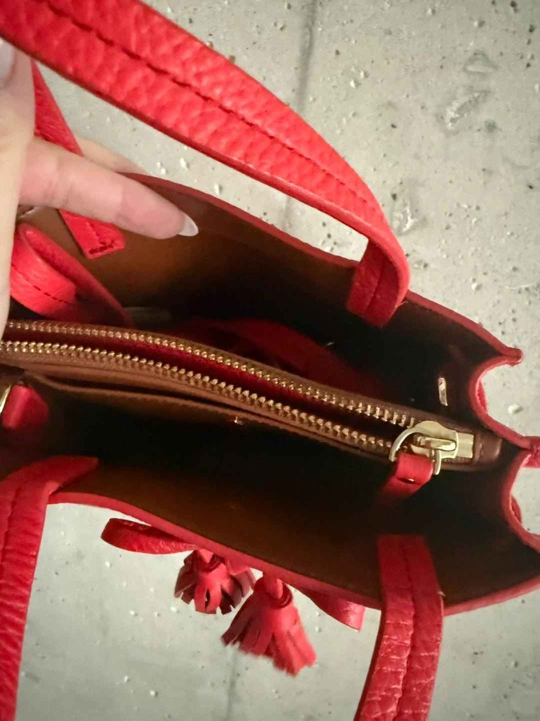 Kate Spade Red Leather Satchel - photo 3