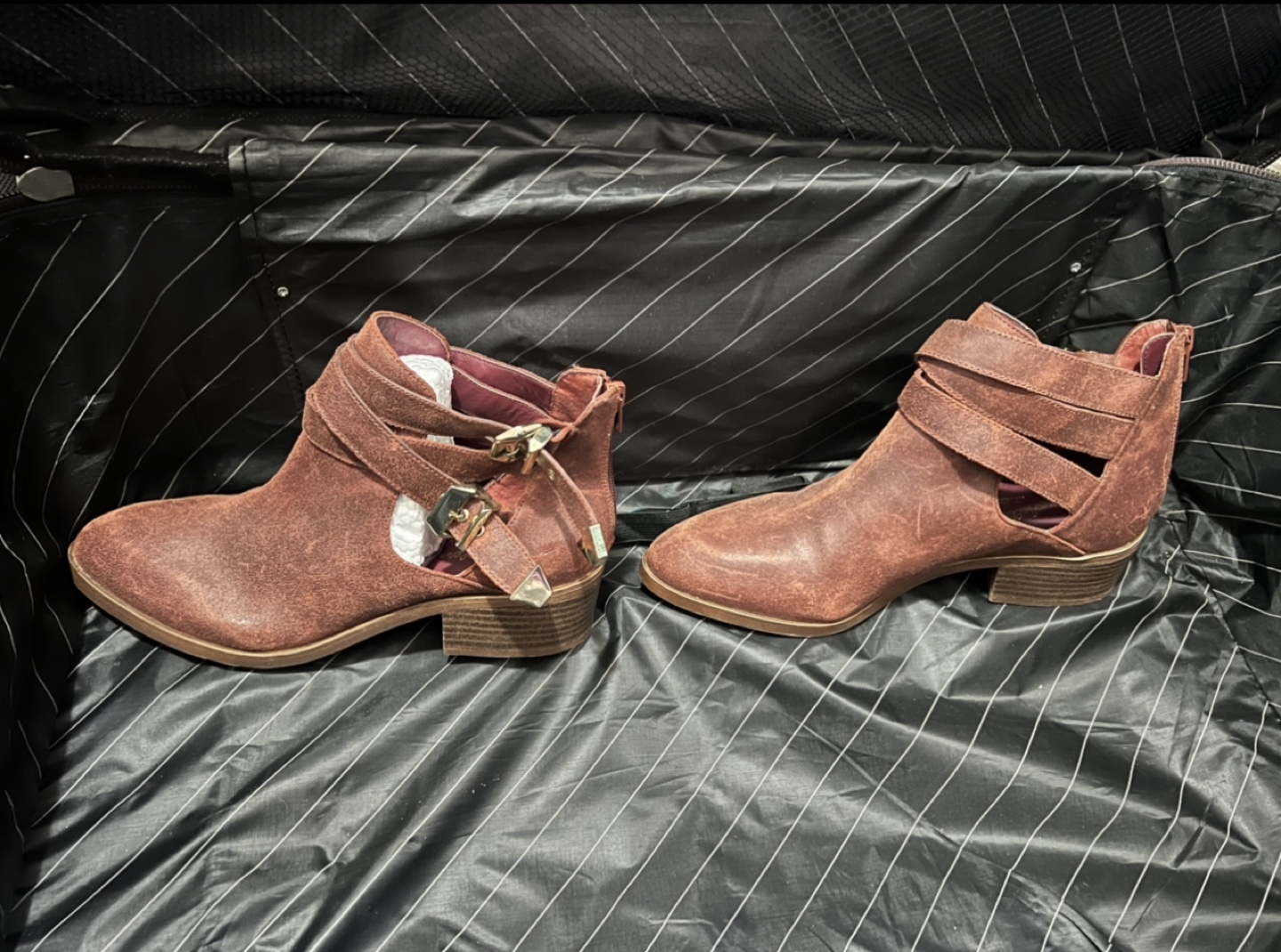 Brand New-Seychelles Brown Suede Ankle Boots-Size 8 - photo 3