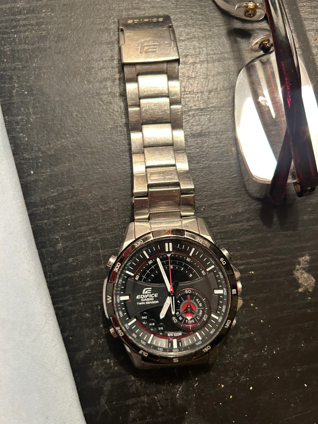 Casio Edifice Twin Sensor Watch