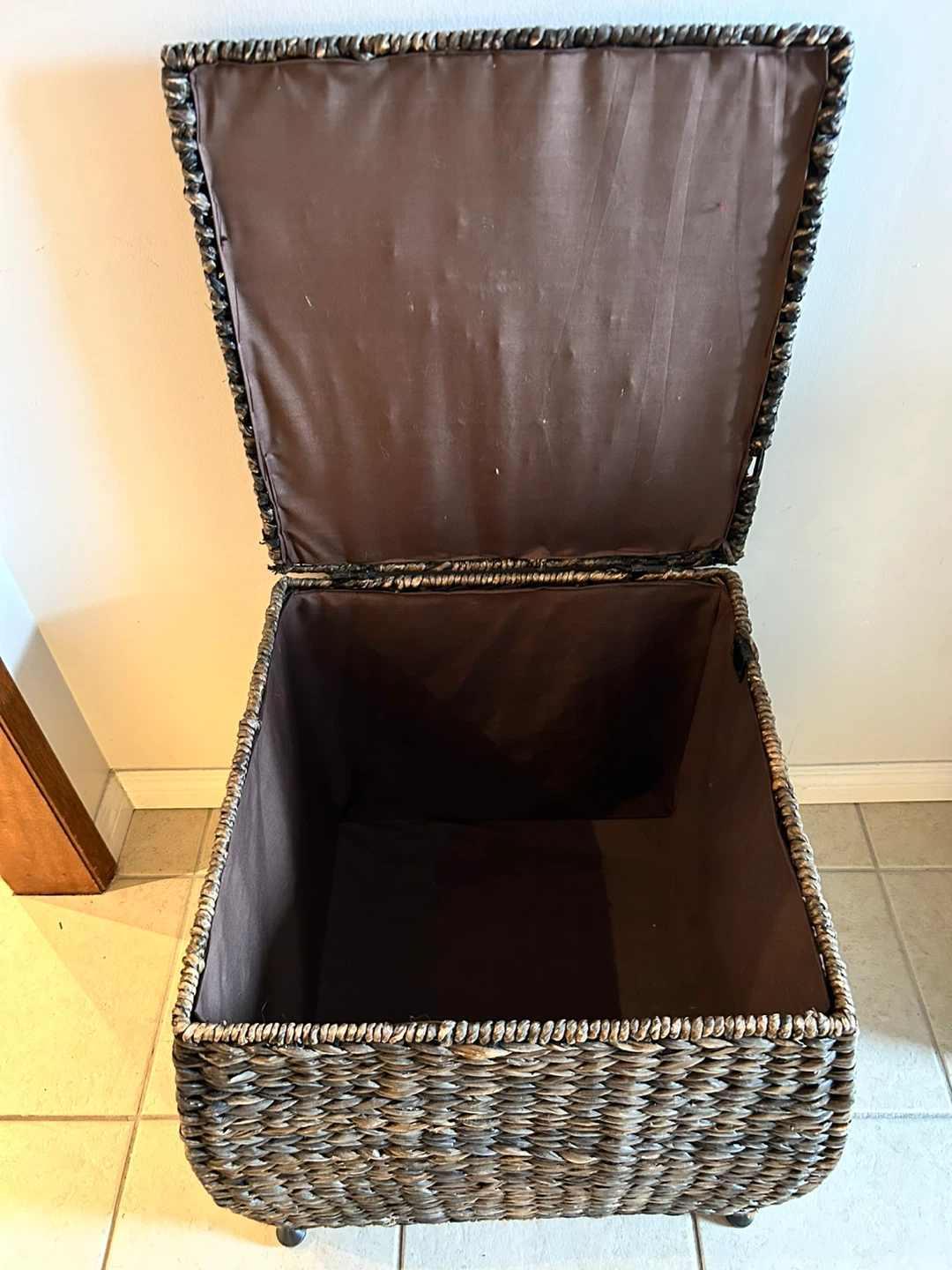 Wicker Storage Trunk - photo 2