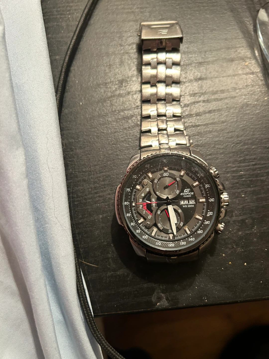 Casio Edifice WR100M Watch