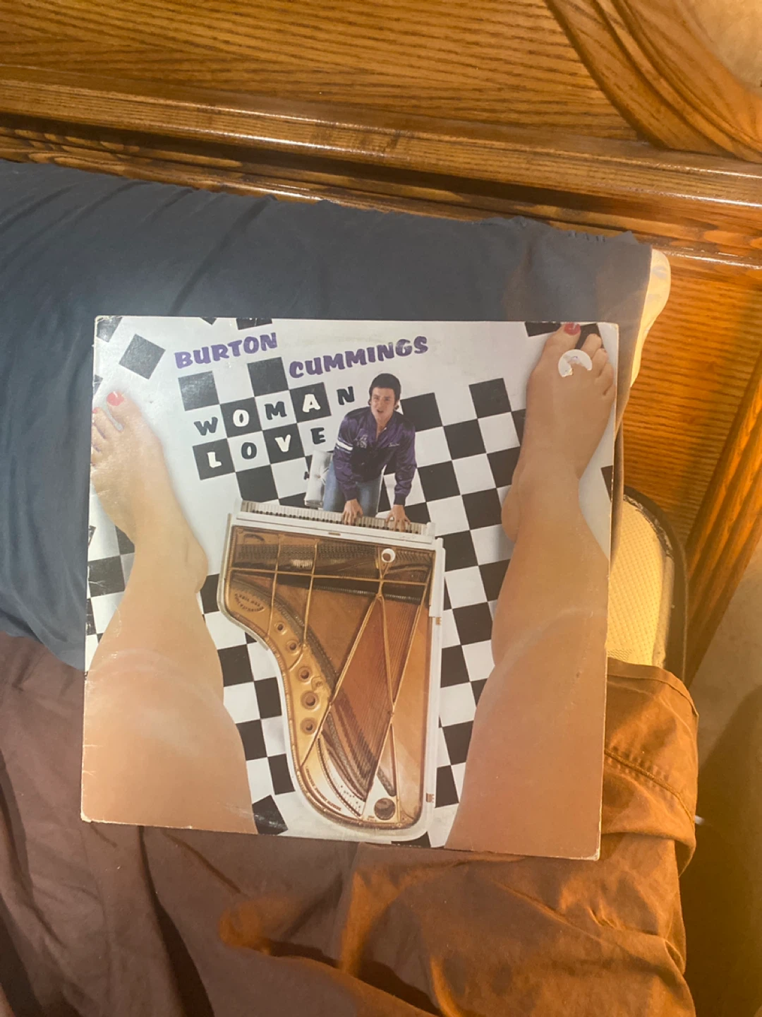 Burton Cummings Woman Love Vinyl Record