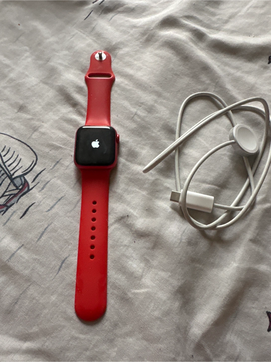 Apple Watch Red with Charger - photo 2