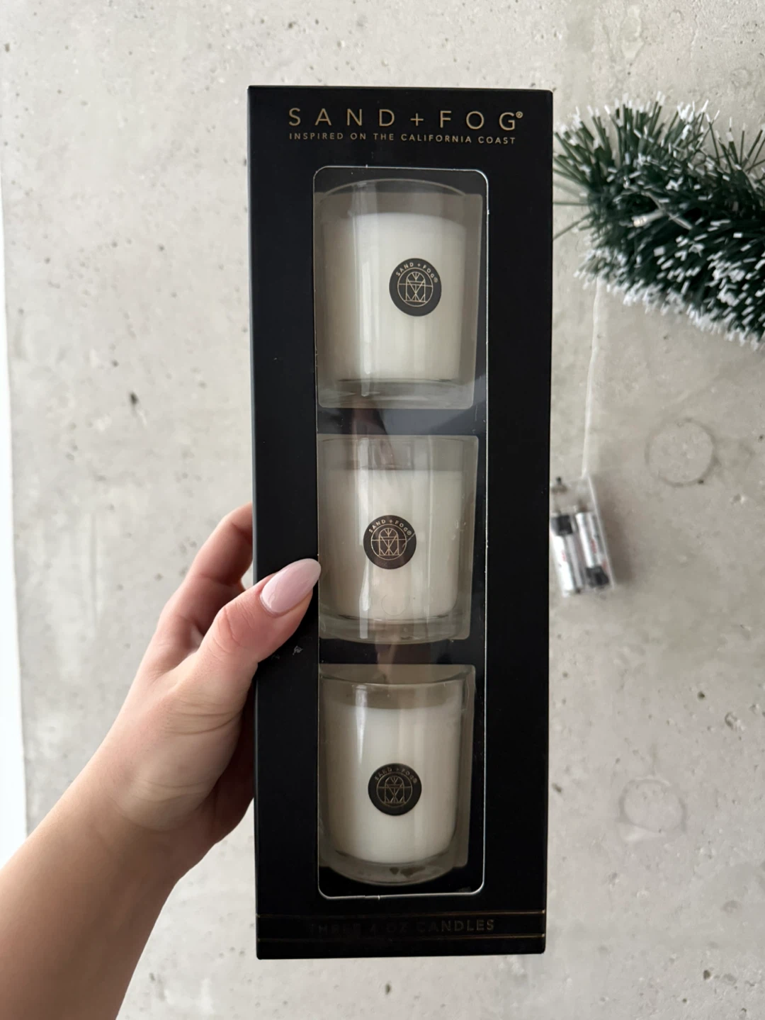 Sand + Fog 3 x 4oz Candles Set