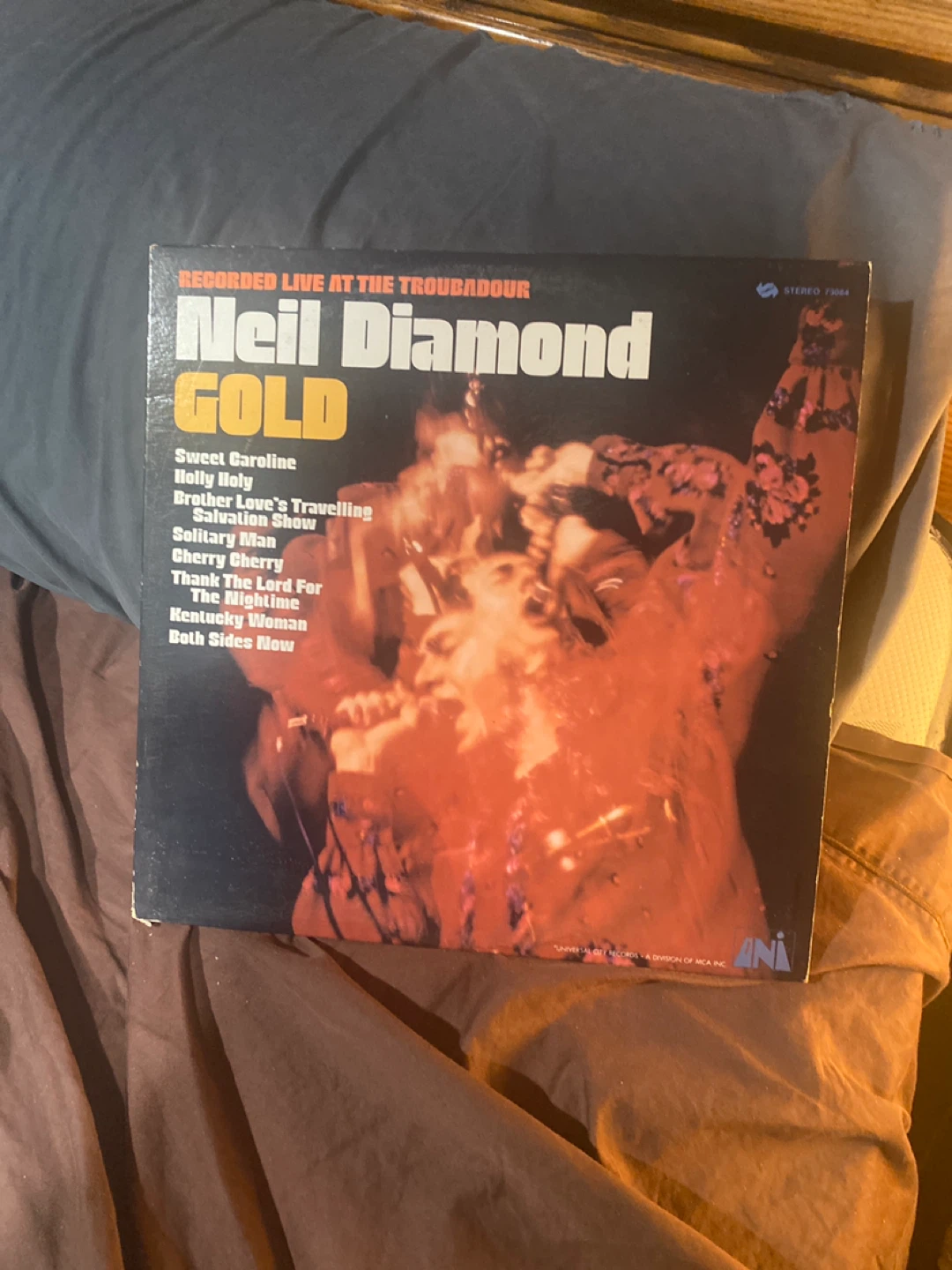 Neil Diamond - Gold Vinyl Record