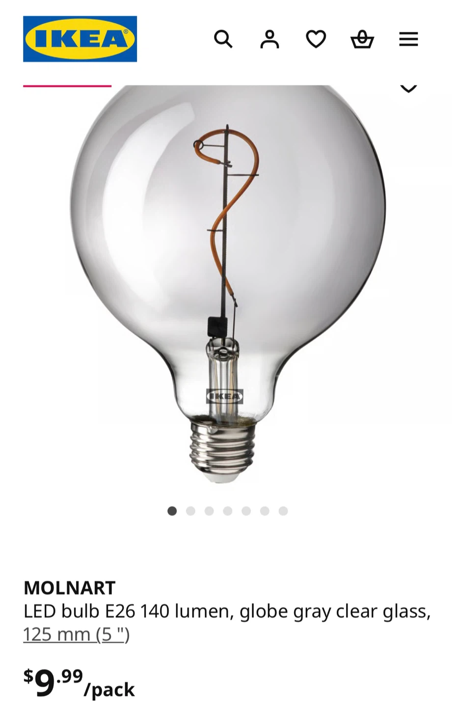 IKEA Tvärhand Table Lamp, Black/Bamboo With Bulb - photo 3