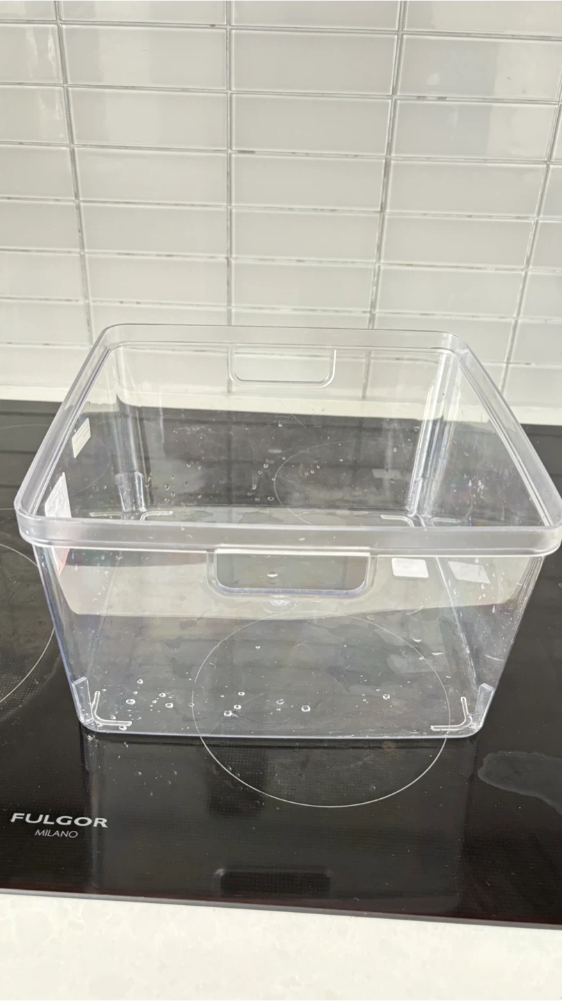 BINO Storage Bin - Clear - 10x10x6.1 inches - photo 3