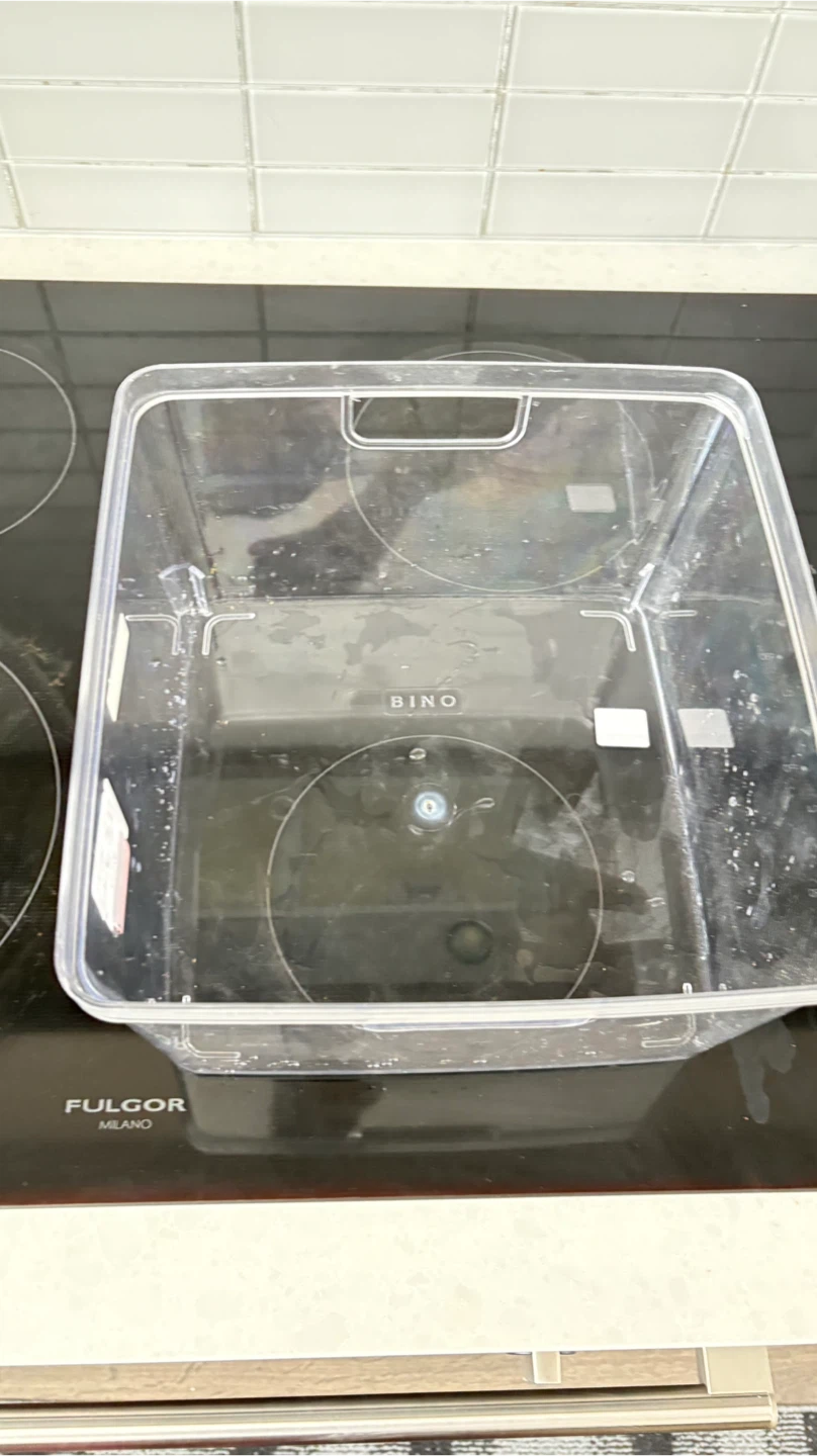 BINO Storage Bin - Clear - 10x10x6.1 inches - photo 5