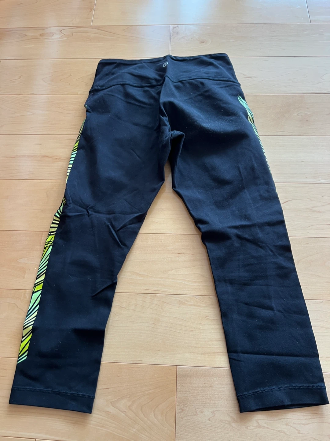 Lululemon Black Crop Leggings Size 4