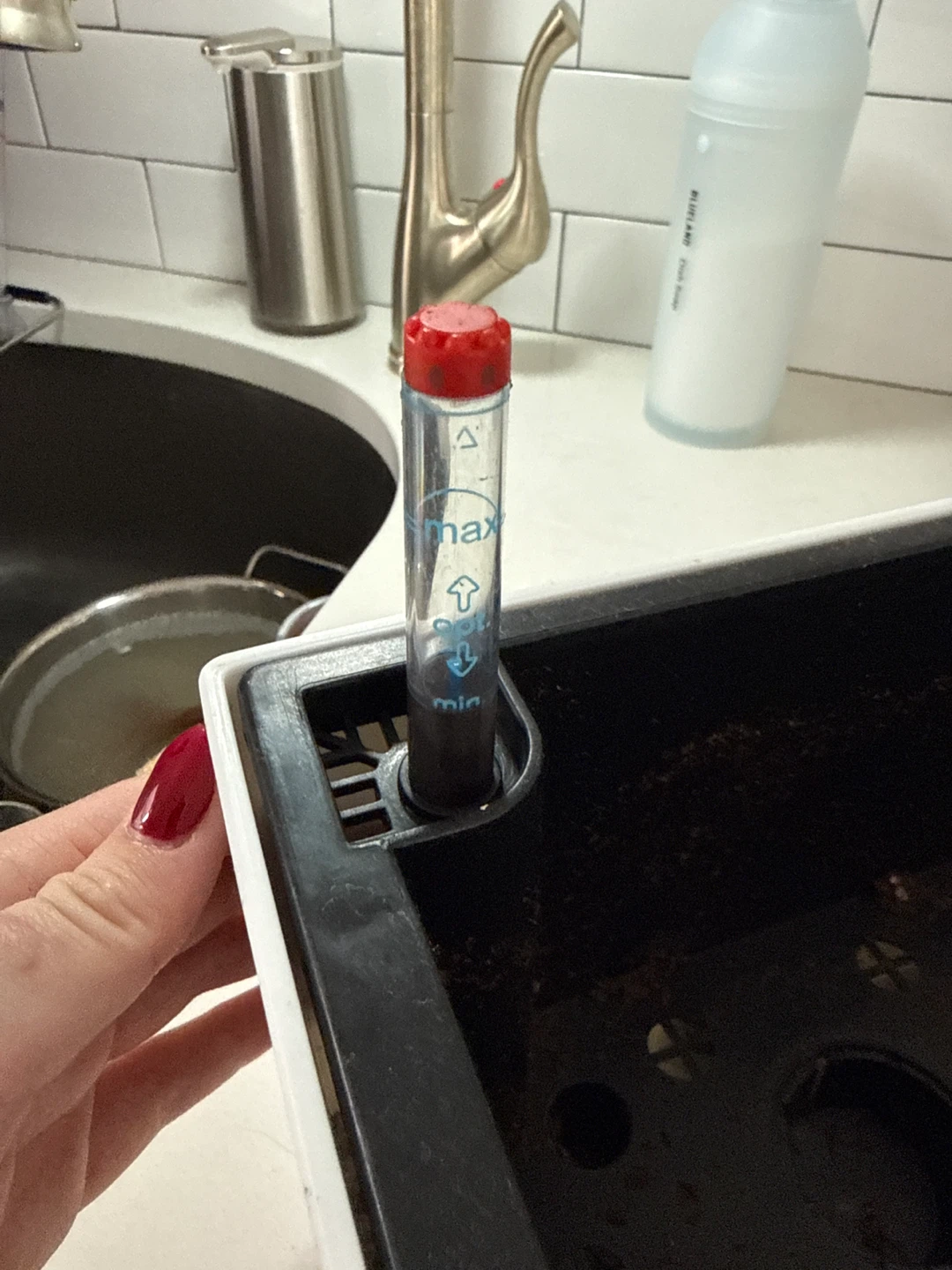 White Self-Watering Indoor Planter - photo 2