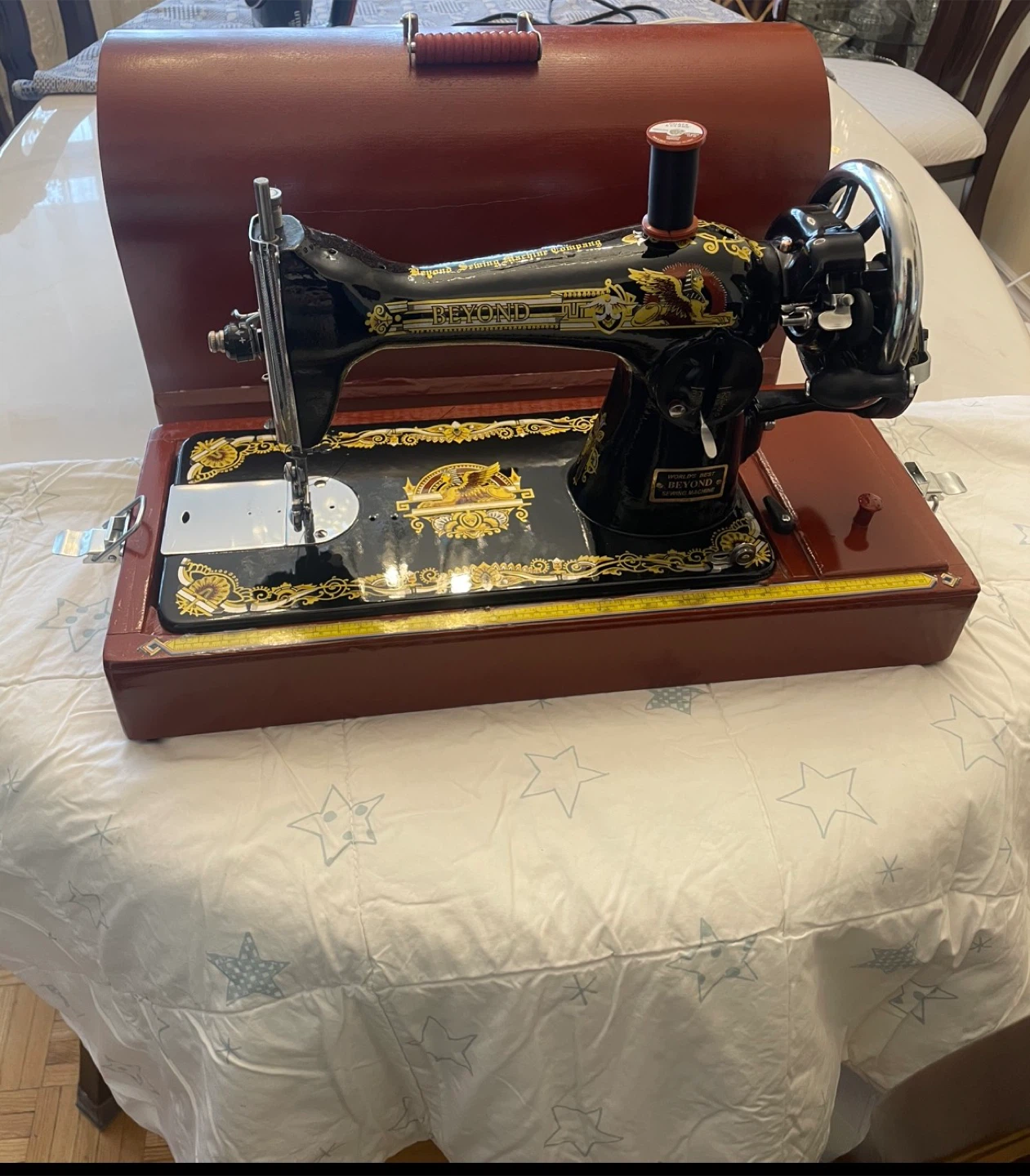 Vintage Beyond Sewing Machine with Case