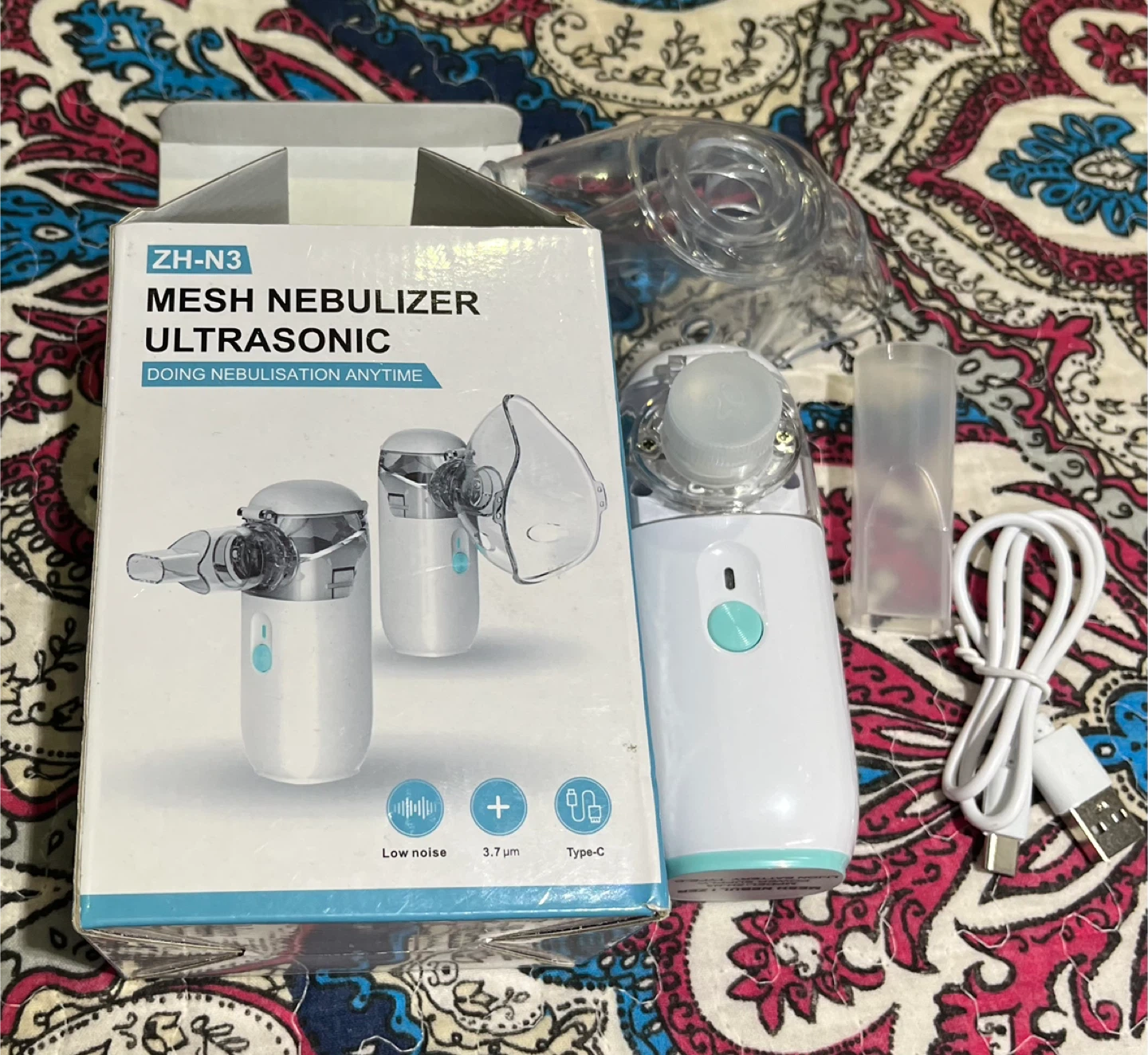 ZH-N3 Mesh Nebulizer Ultrasonic - New in Box