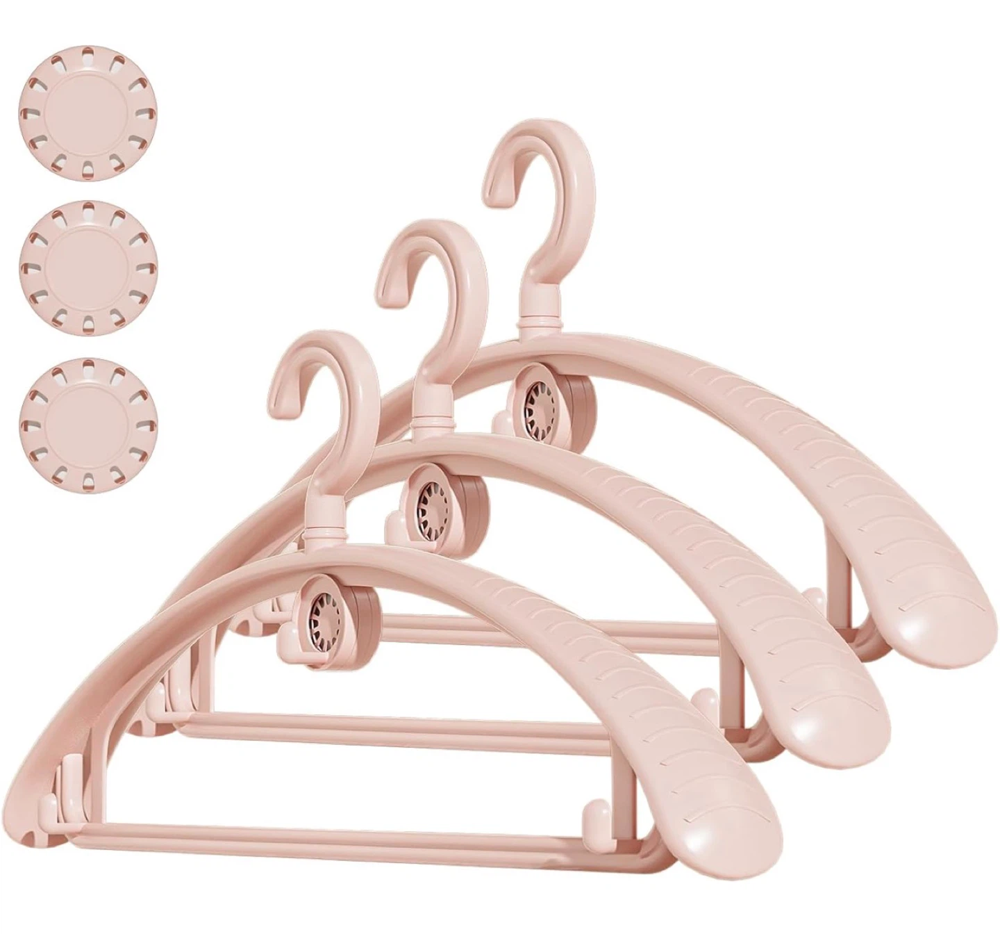 Pink Aromatherapy Clothes Hangers (20pcs)