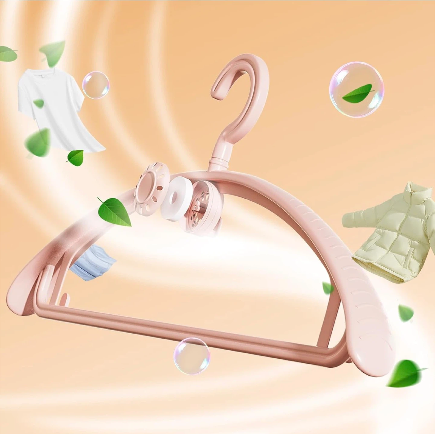Pink Aromatherapy Clothes Hangers (20pcs) - photo 4