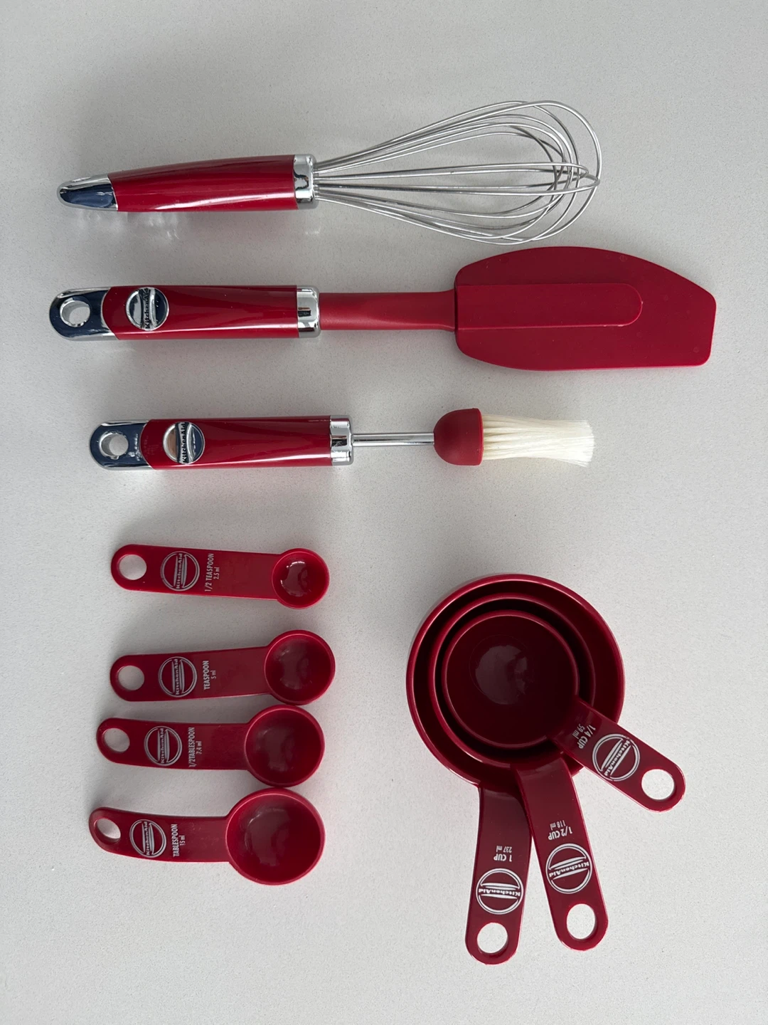 KitchenAid Red Kitchen Utensil Set