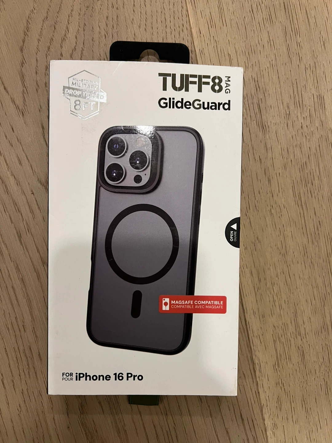 Tuff8 Mag GlideGuard iPhone 16 Pro Case - New