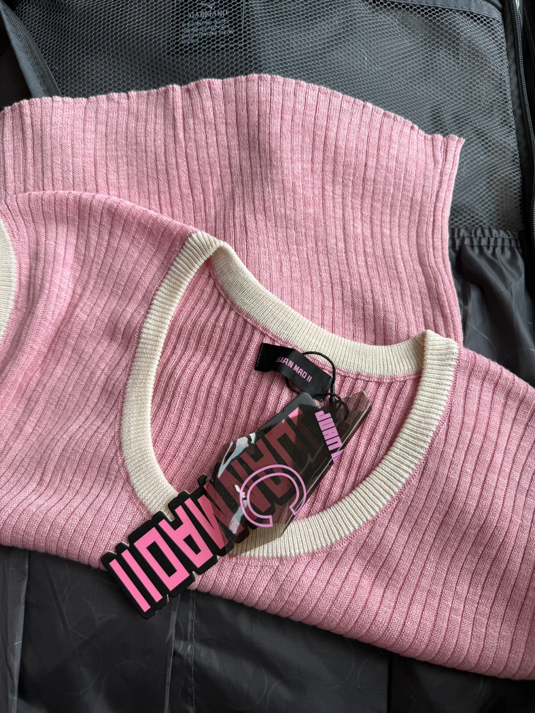New! Soft Pink Ribbed Knit Top - photo 2