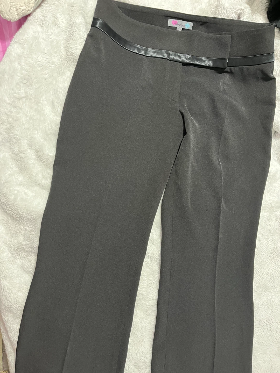 Simple Suit Black Dress Pants - Size 6 - photo 3