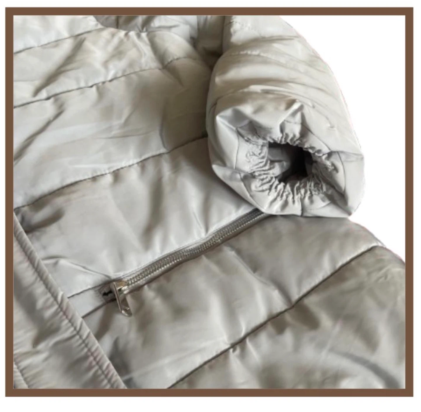 New Beige Winter Jacket - photo 4