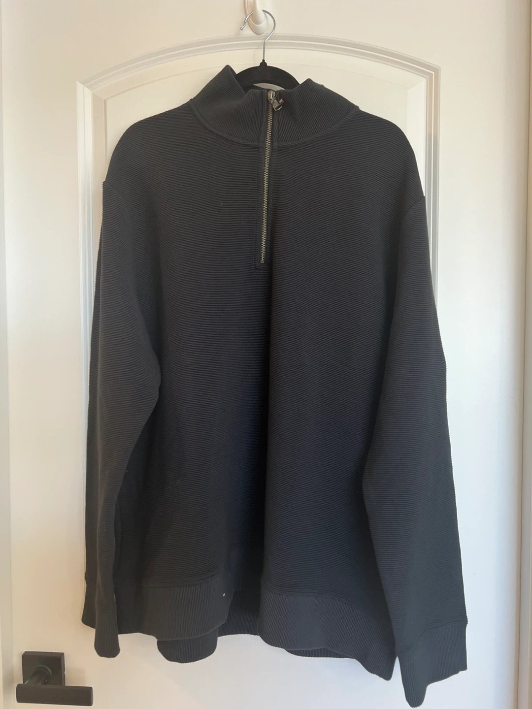 Travis Mathew Quarter Zip Pullover - Black - photo 3