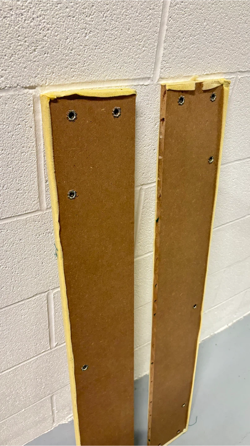 Padding board with foam cover