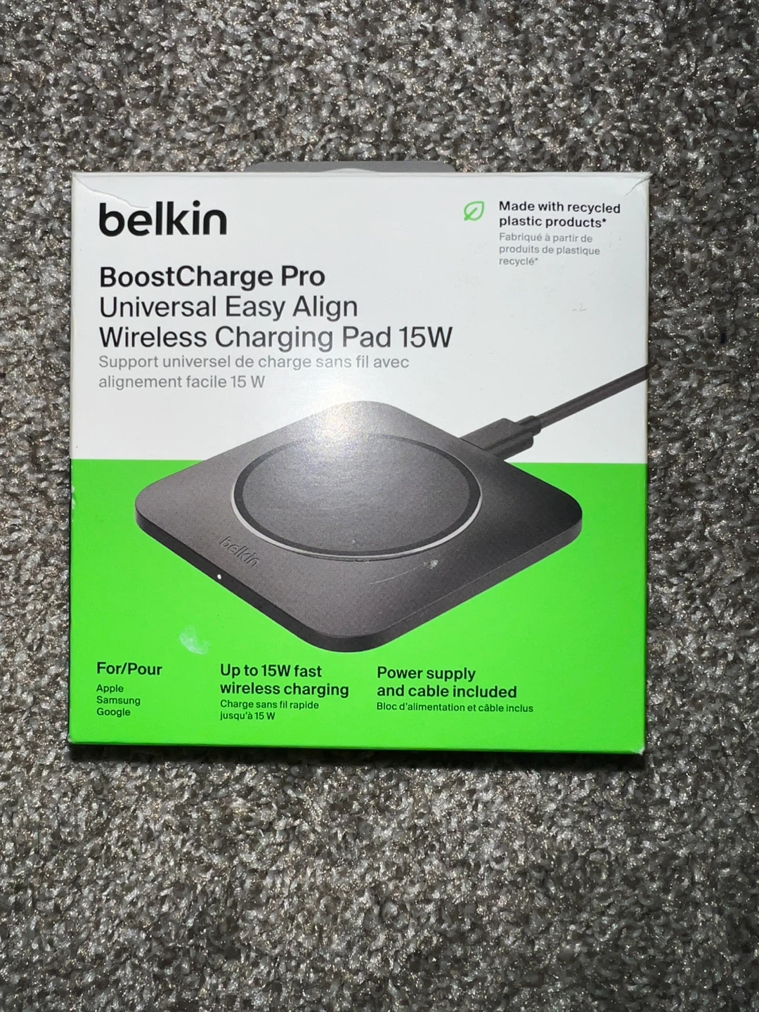 New Belkin BoostCharge Pro Wireless Charging Pad 15W - photo 2